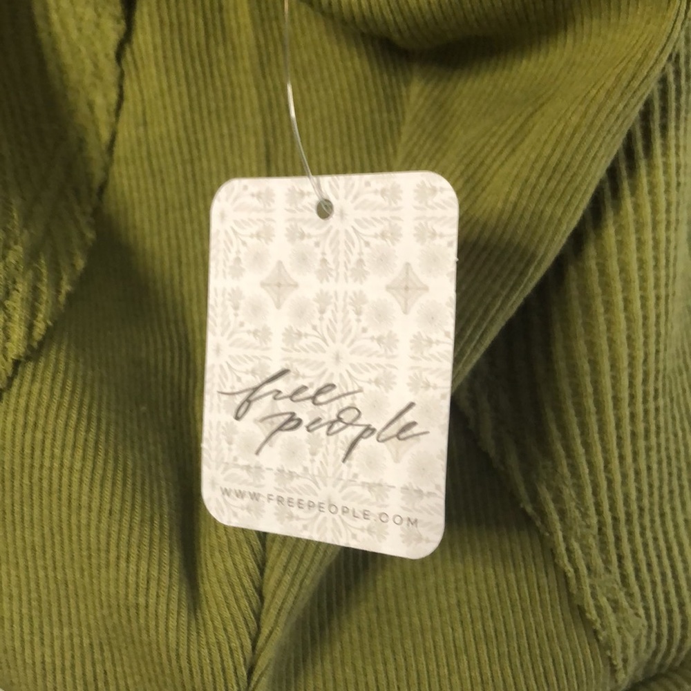 NWT Free People Santa Clara Thermal Top in Ferngully - Picture 8 of 13